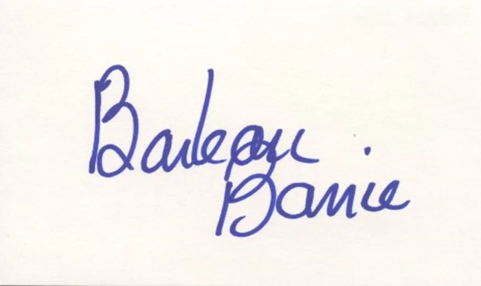 Barbara Barrie autograph