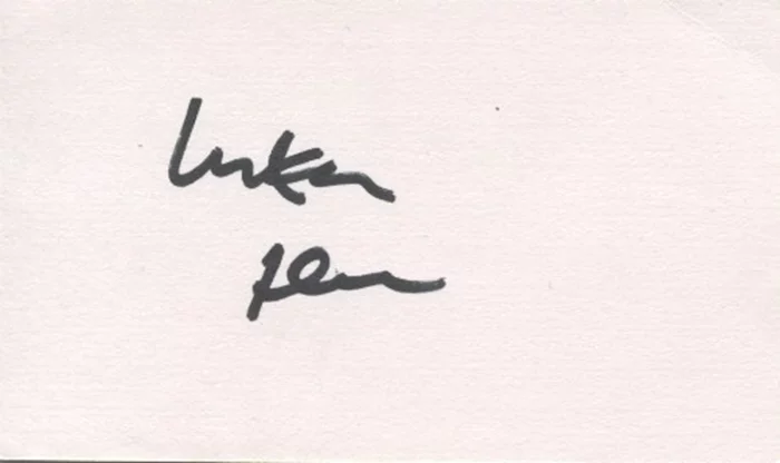 Lukas Haas autograph