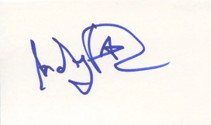 Andy Dick autograph