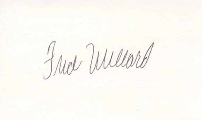 Fred Willard autograph