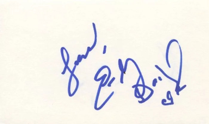 E.G. Daily autograph