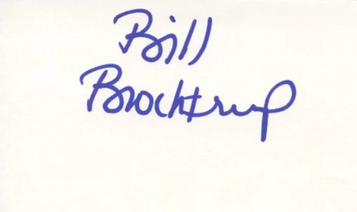 Bill Brochtrup autograph
