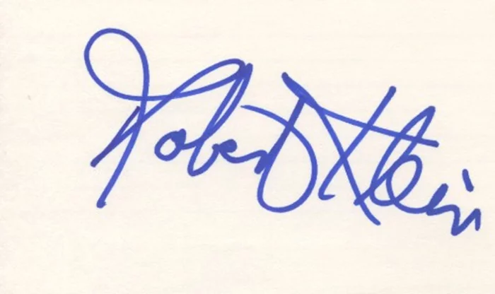 Robert Klein autograph
