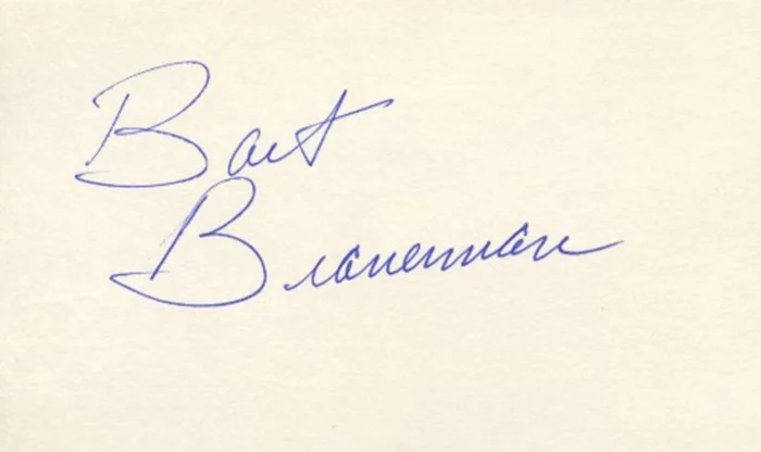 Bart Braverman autograph