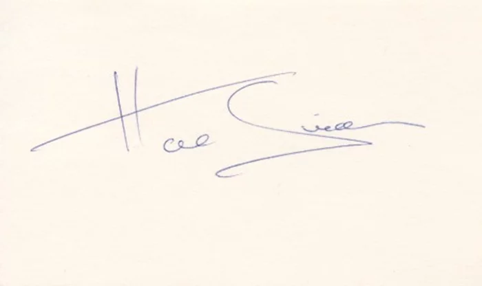 Hal Linden autograph