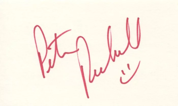 Peter Reckell autograph