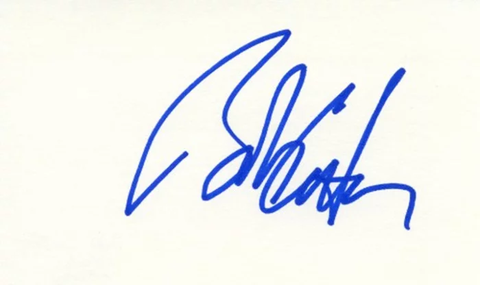 Bob Costas autograph