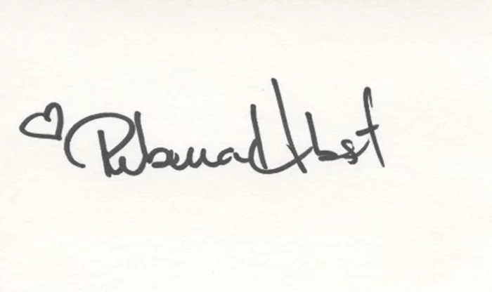 Rebecca Herbst autograph