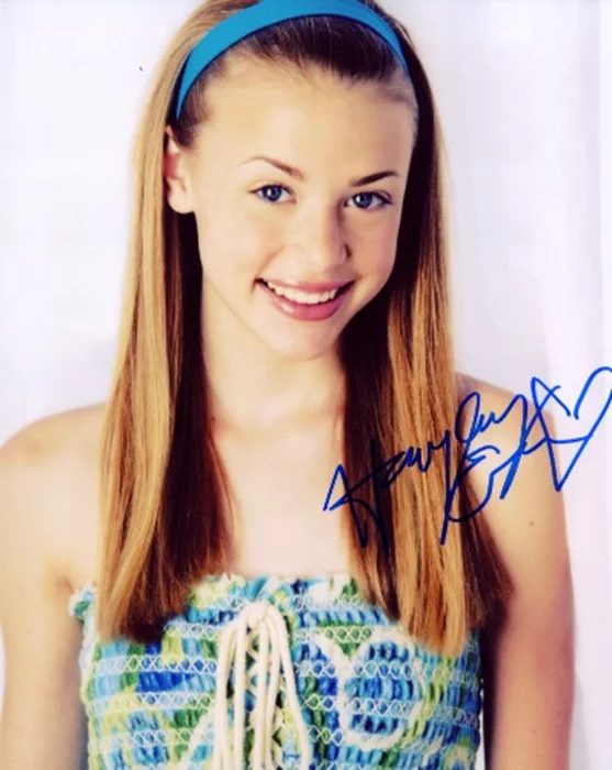 Hayley Erin autograph