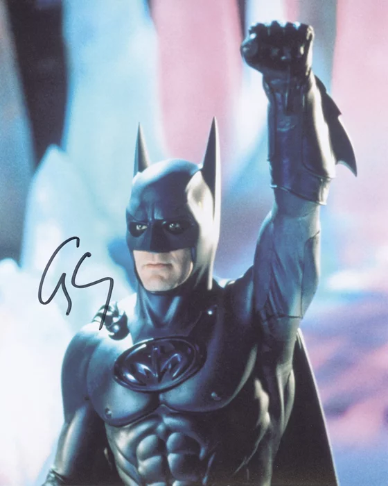 George Clooney autograph
