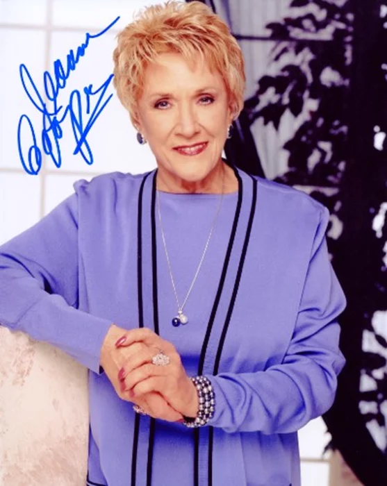 Jeanne Cooper autograph