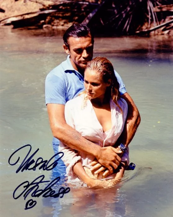 Ursula Andress autograph