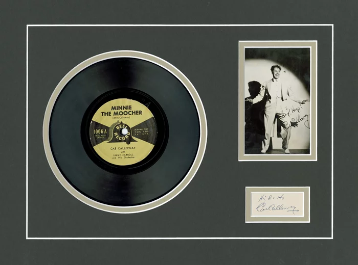 Cab Calloway autograph