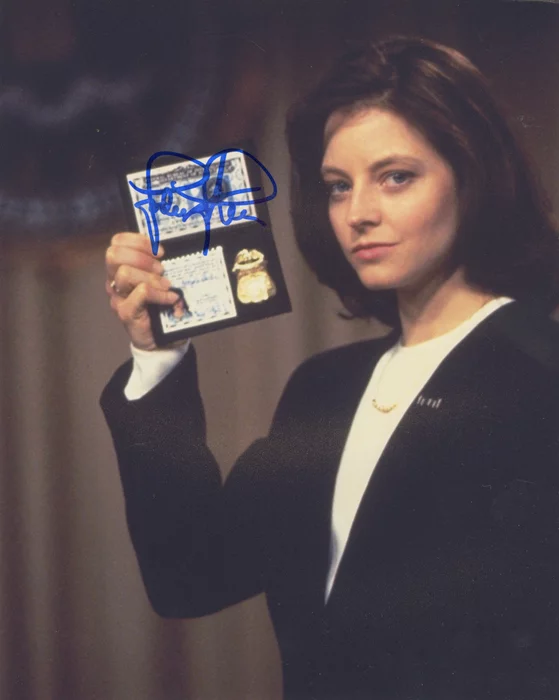 Jodie Foster autograph