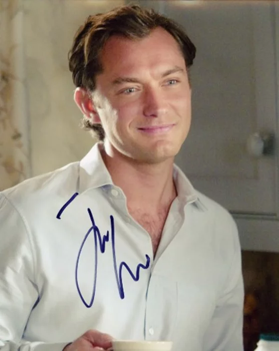 Jude Law autograph