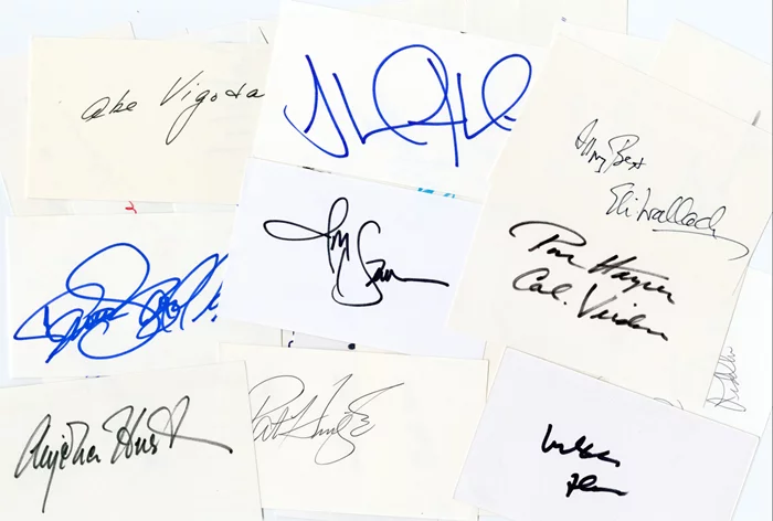 Signature Collection autograph