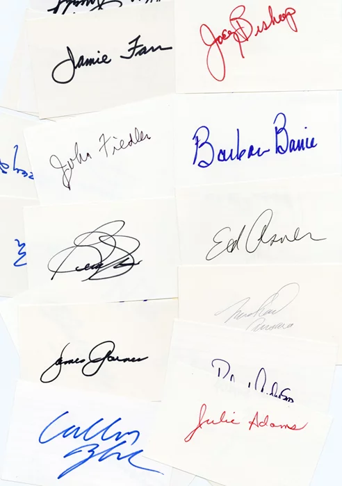 Signature Collection autograph