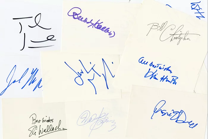 Signature Collection autograph