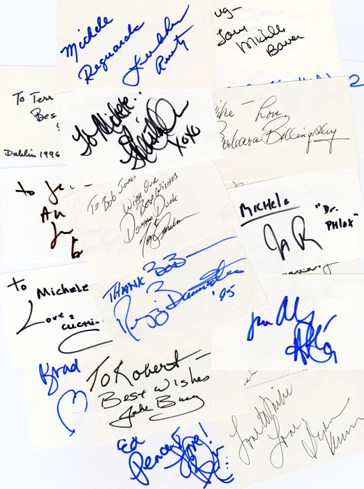 Inscribed Signature Collection autograph