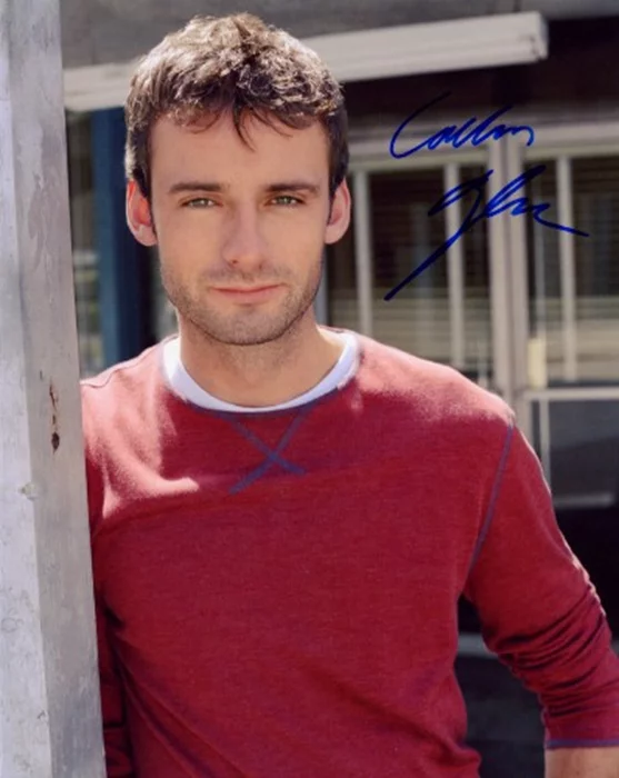 Callum Blue autograph