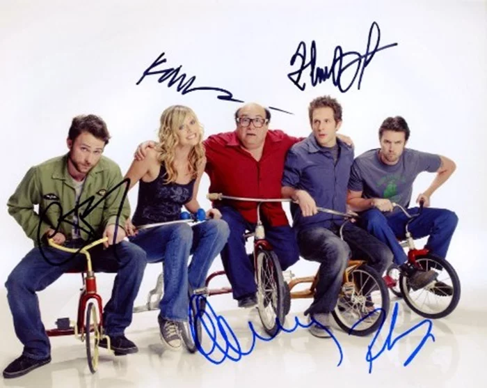 It's Always Sunny In Philadelphia autograph