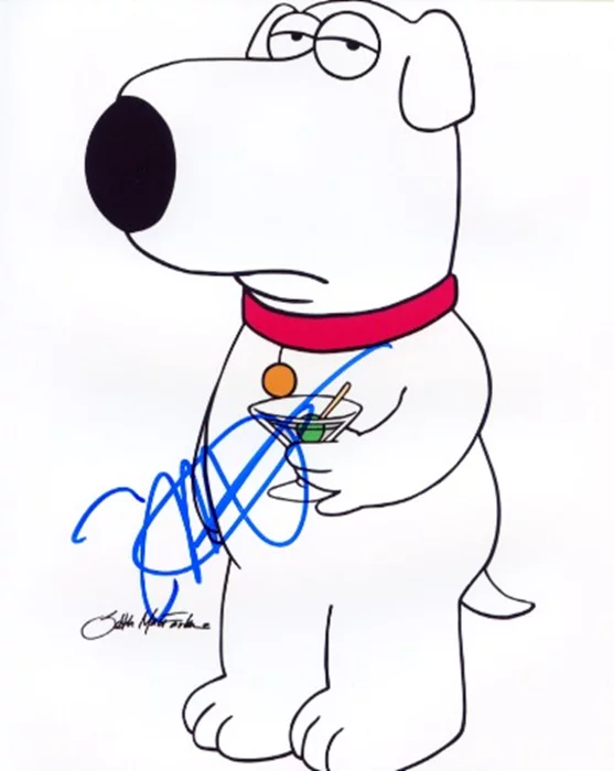 Seth MacFarlane autograph