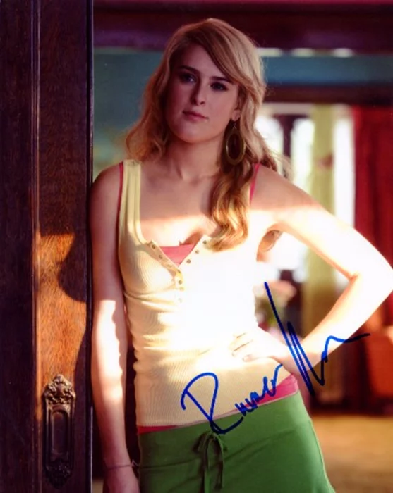 Rumer Willis autograph