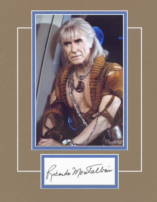 Ricardo Montalban autograph