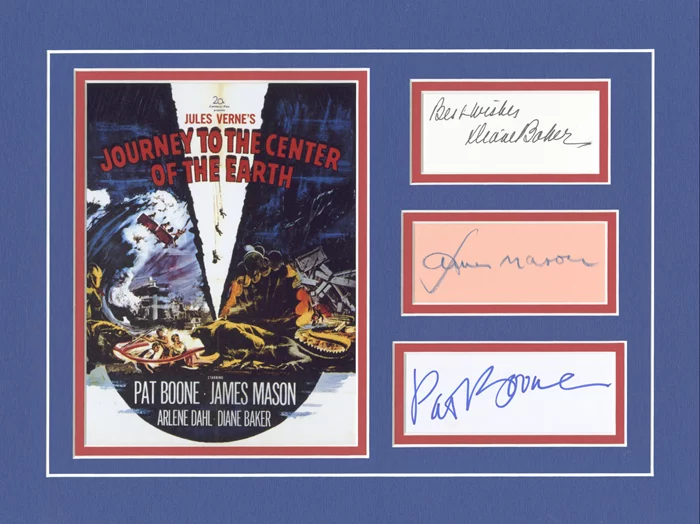 Journey to the Center of the Earth autograph