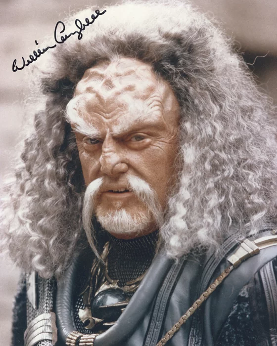 William Campbell autograph