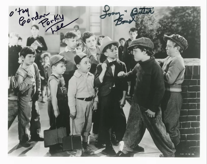 Our Gang autograph