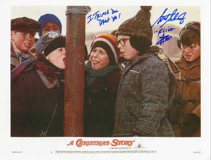 A Christmas Story autograph
