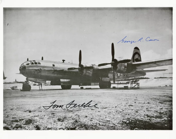 Enola Gay autograph