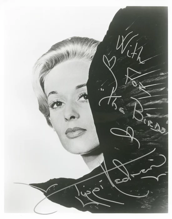 Tippi Hedren autograph