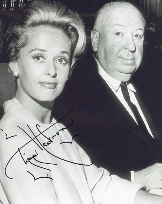 Tippi Hedren autograph