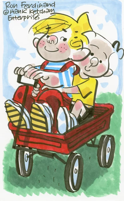 Dennis The Menace autograph