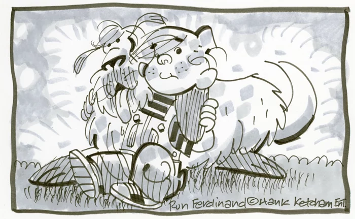 Dennis The Menace autograph
