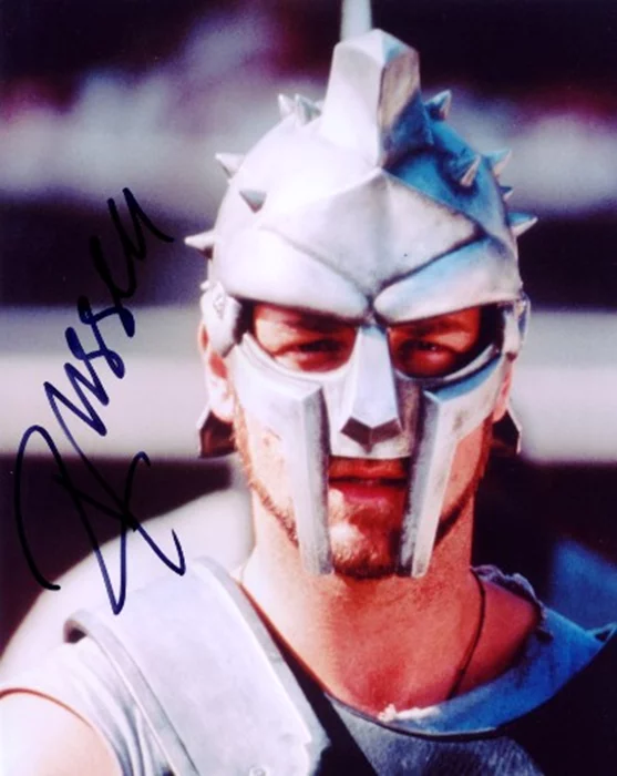 Russell Crowe autograph