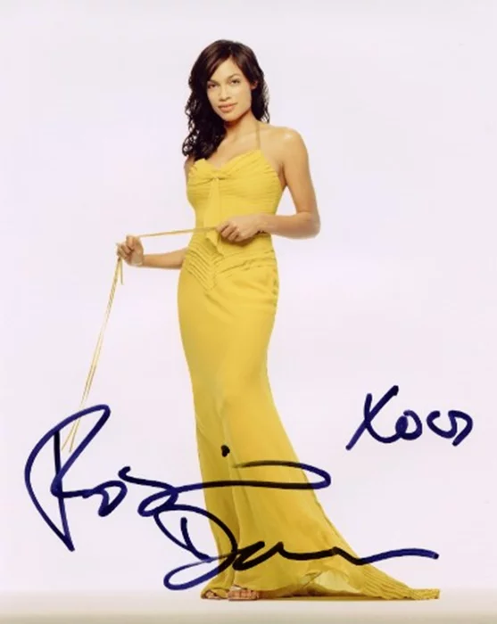 Rosario Dawson autograph