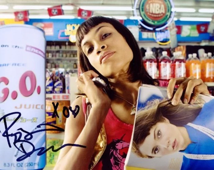 Rosario Dawson autograph