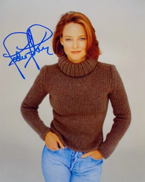 Jodie Foster autograph