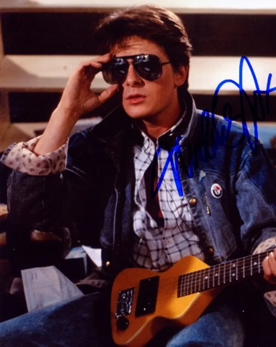Michael J. Fox autograph