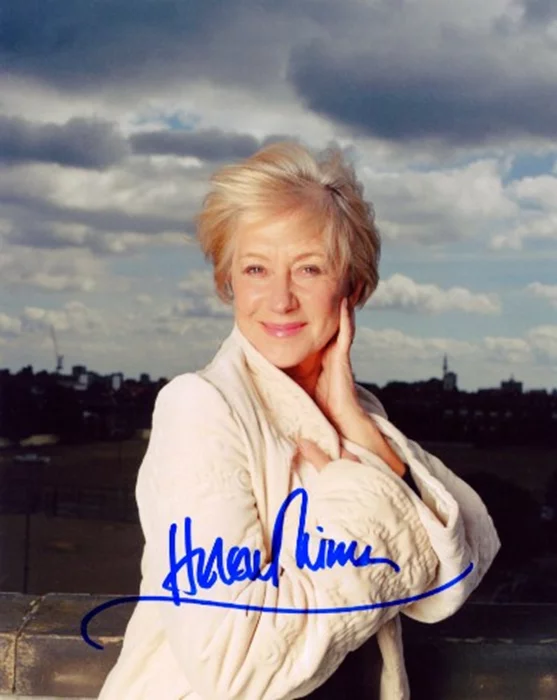 Helen Mirren autograph