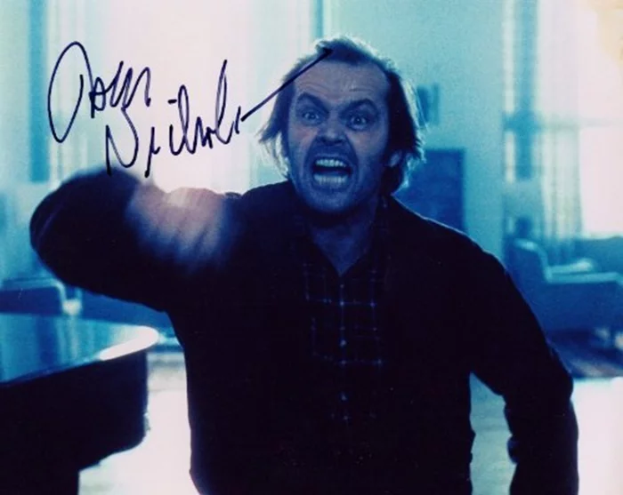 Jack Nicholson autograph