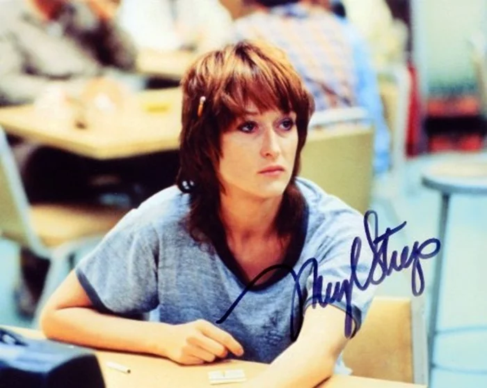 Meryl Streep autograph