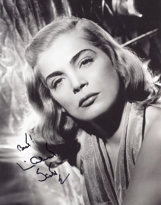 Lizabeth Scott autograph