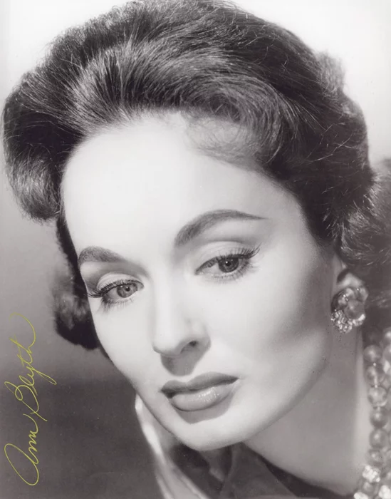 Ann Blyth autograph