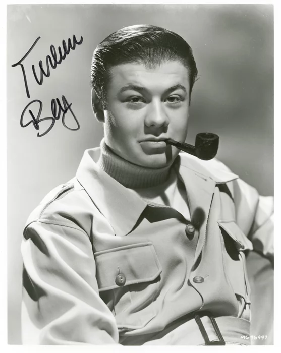 Turhan Bey autograph