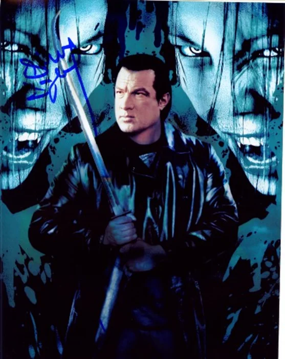 Steven Seagal autograph