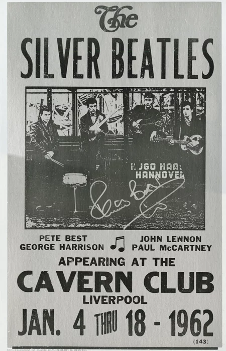 Pete Best autograph